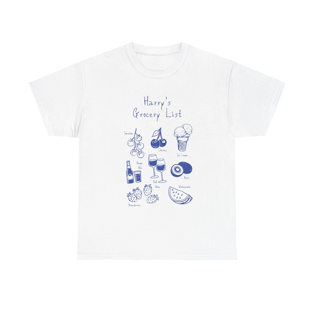 harrys grocery list tee