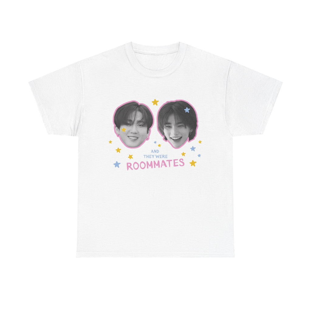 skz changbin & hyunjin roommates tee
