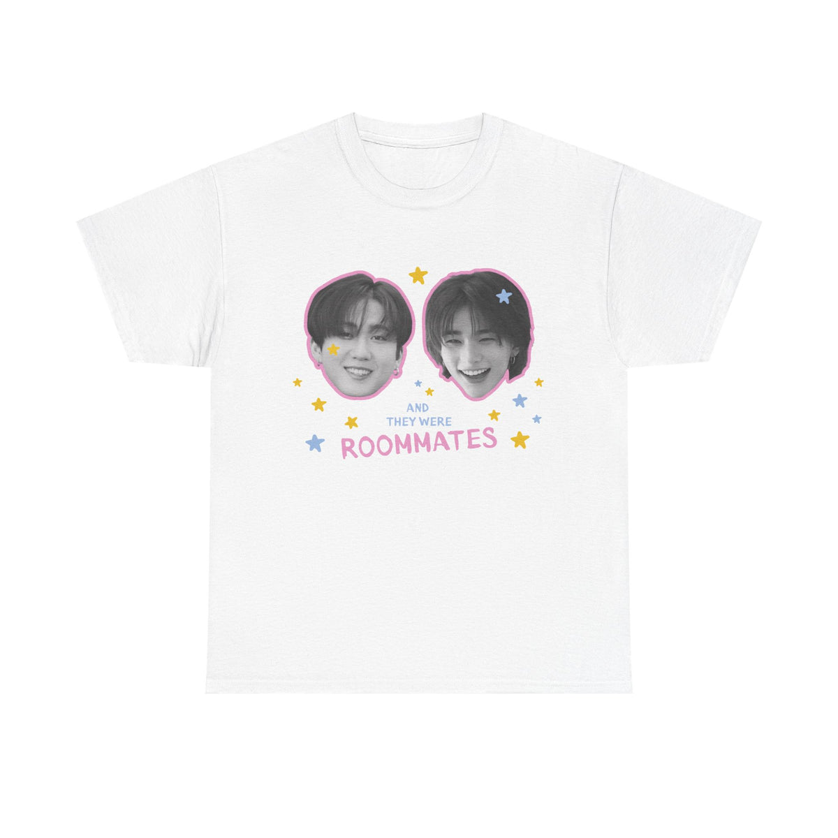 skz changbin & hyunjin roommates tee