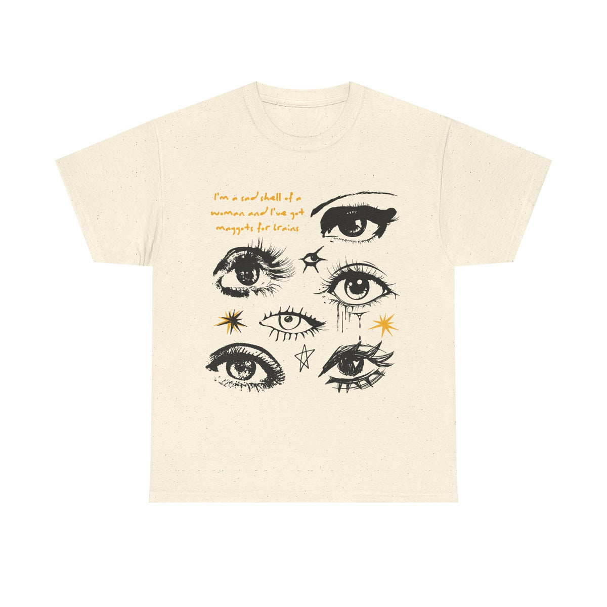 maggots for brains tee