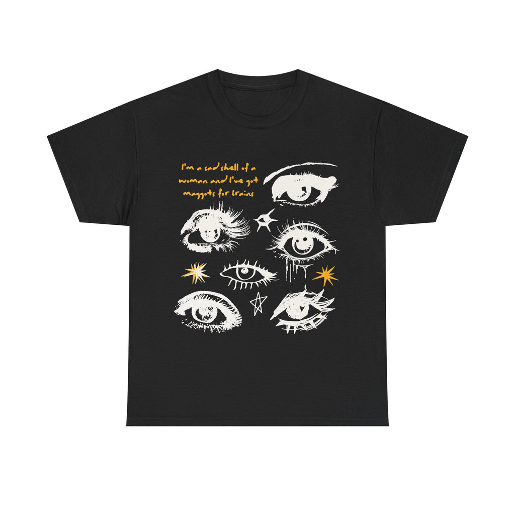 maggots for brains tee