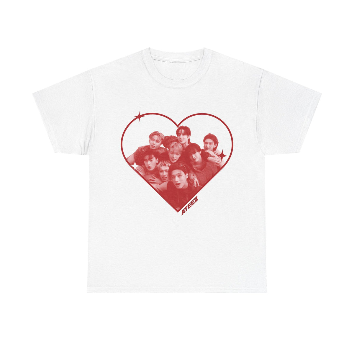 ateez heart tee