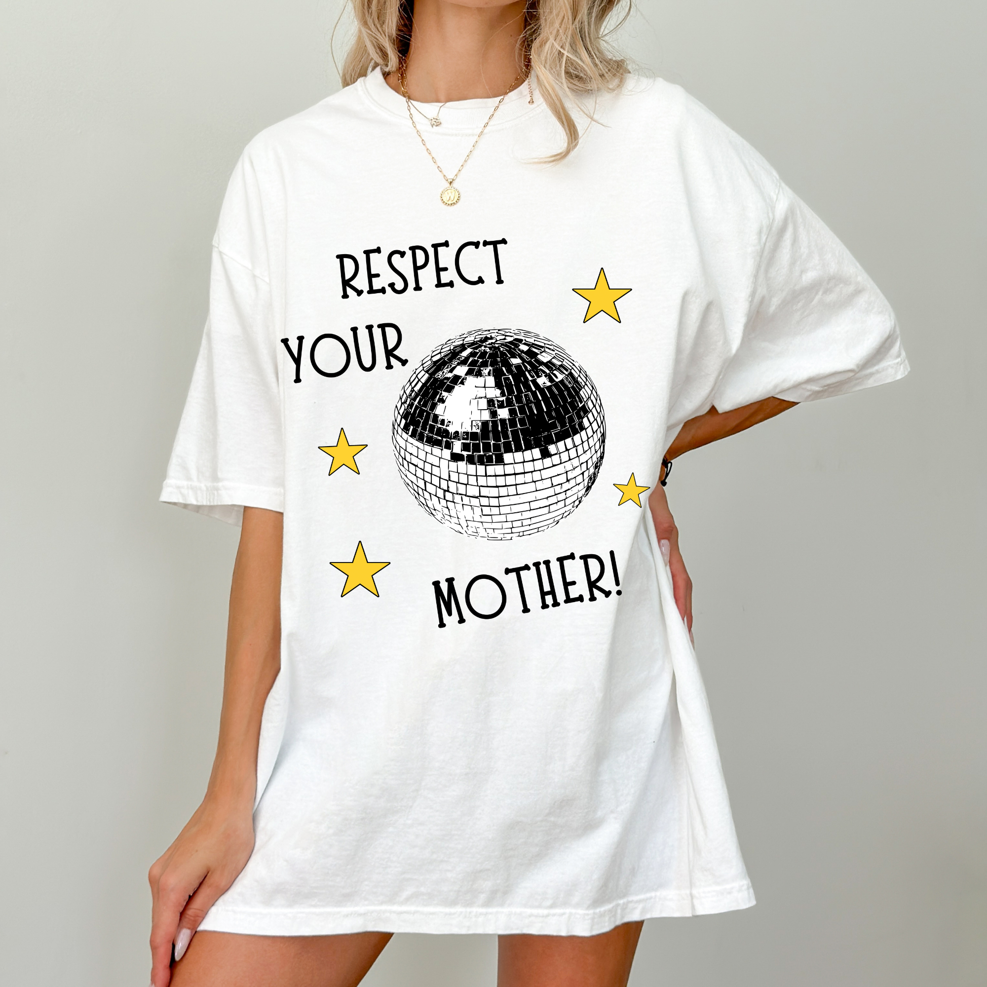 respect your mother tee
