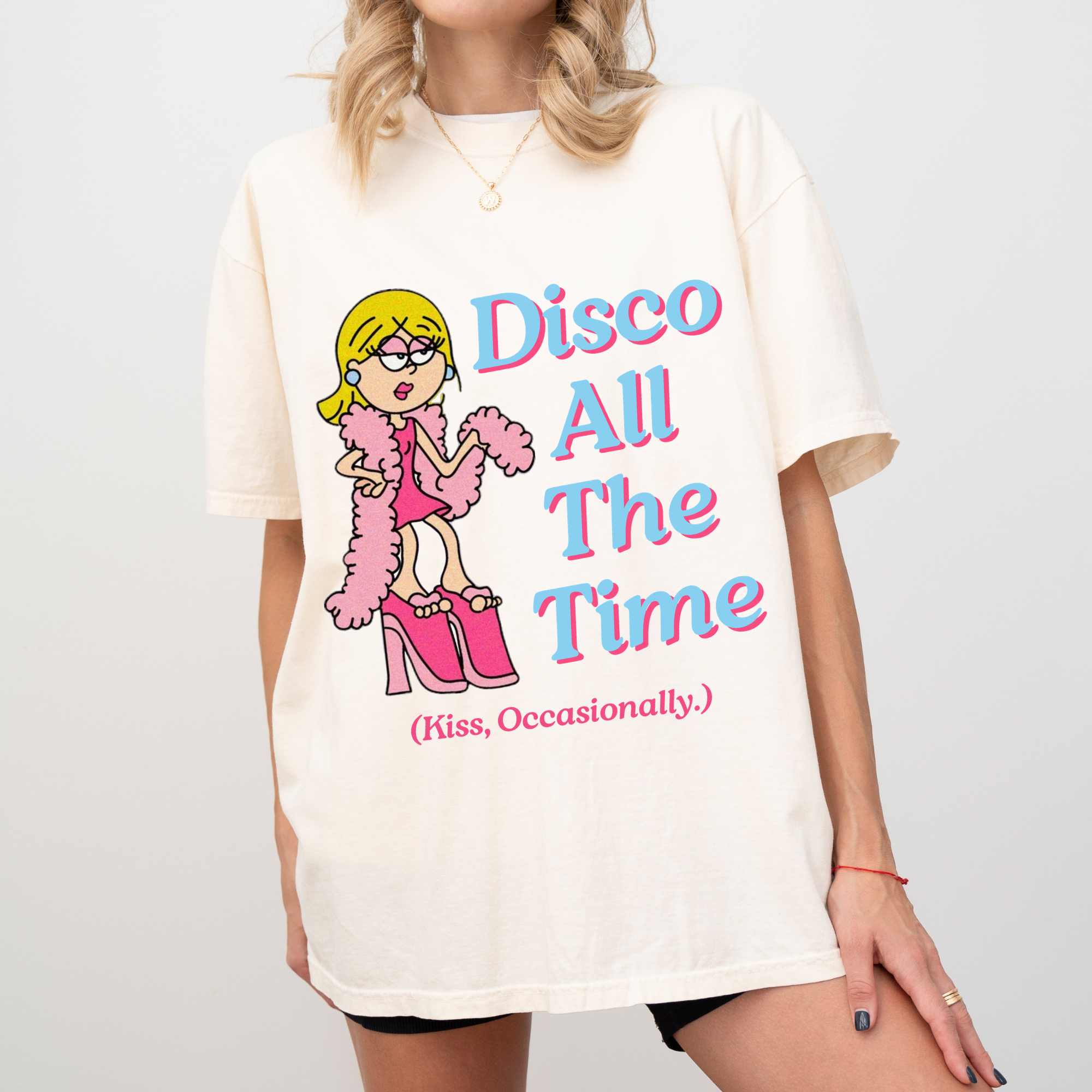 disco all the time tee