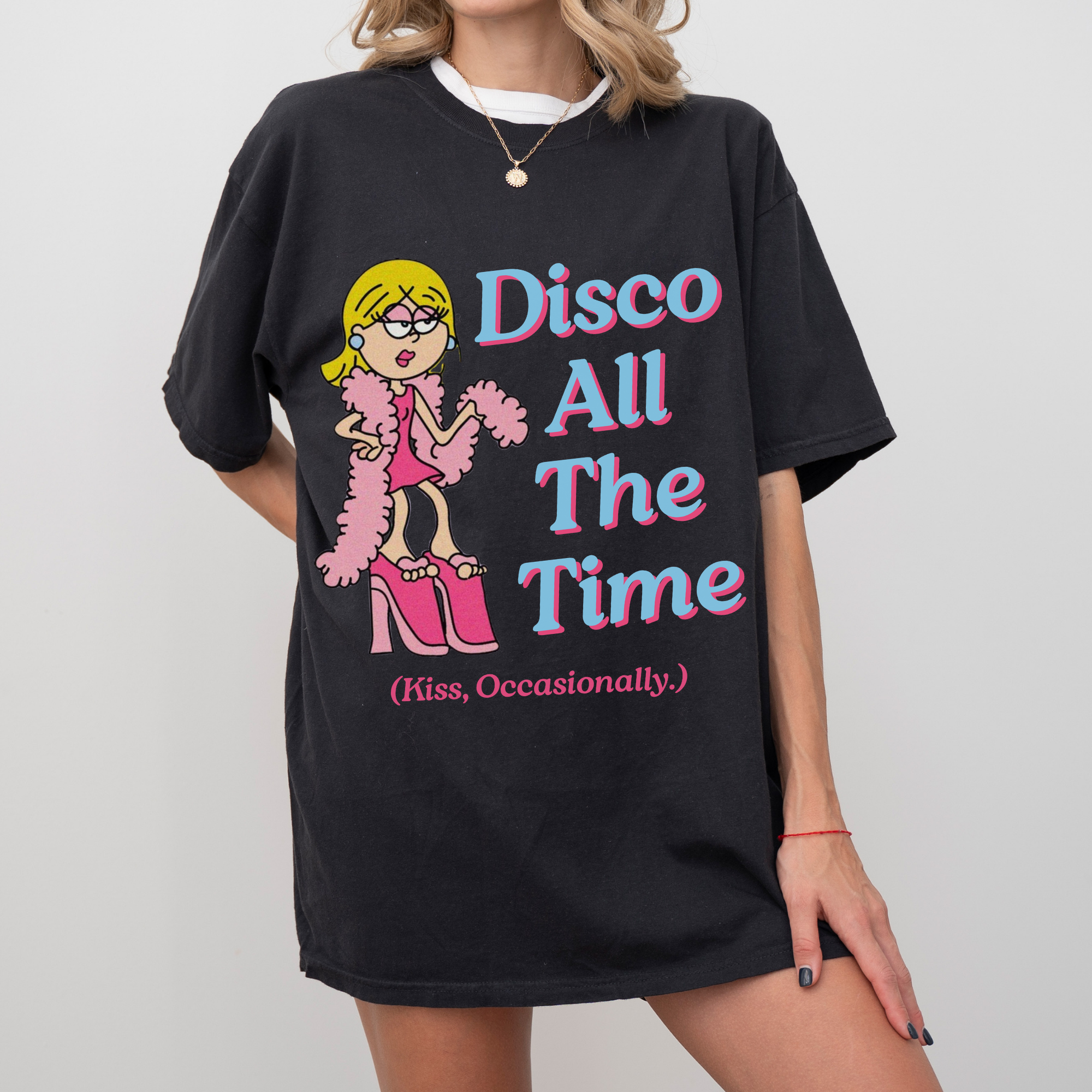 disco all the time tee