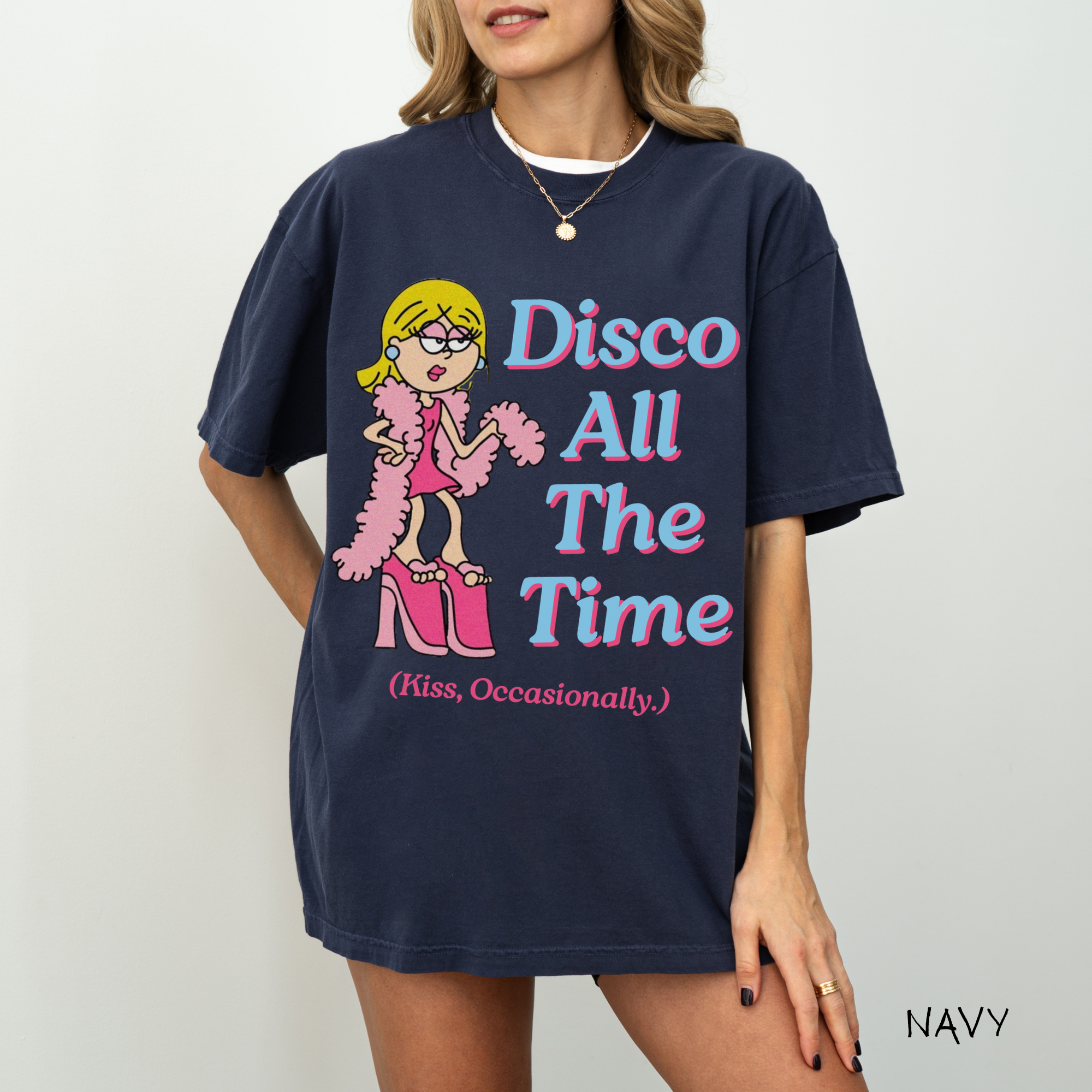 disco all the time tee