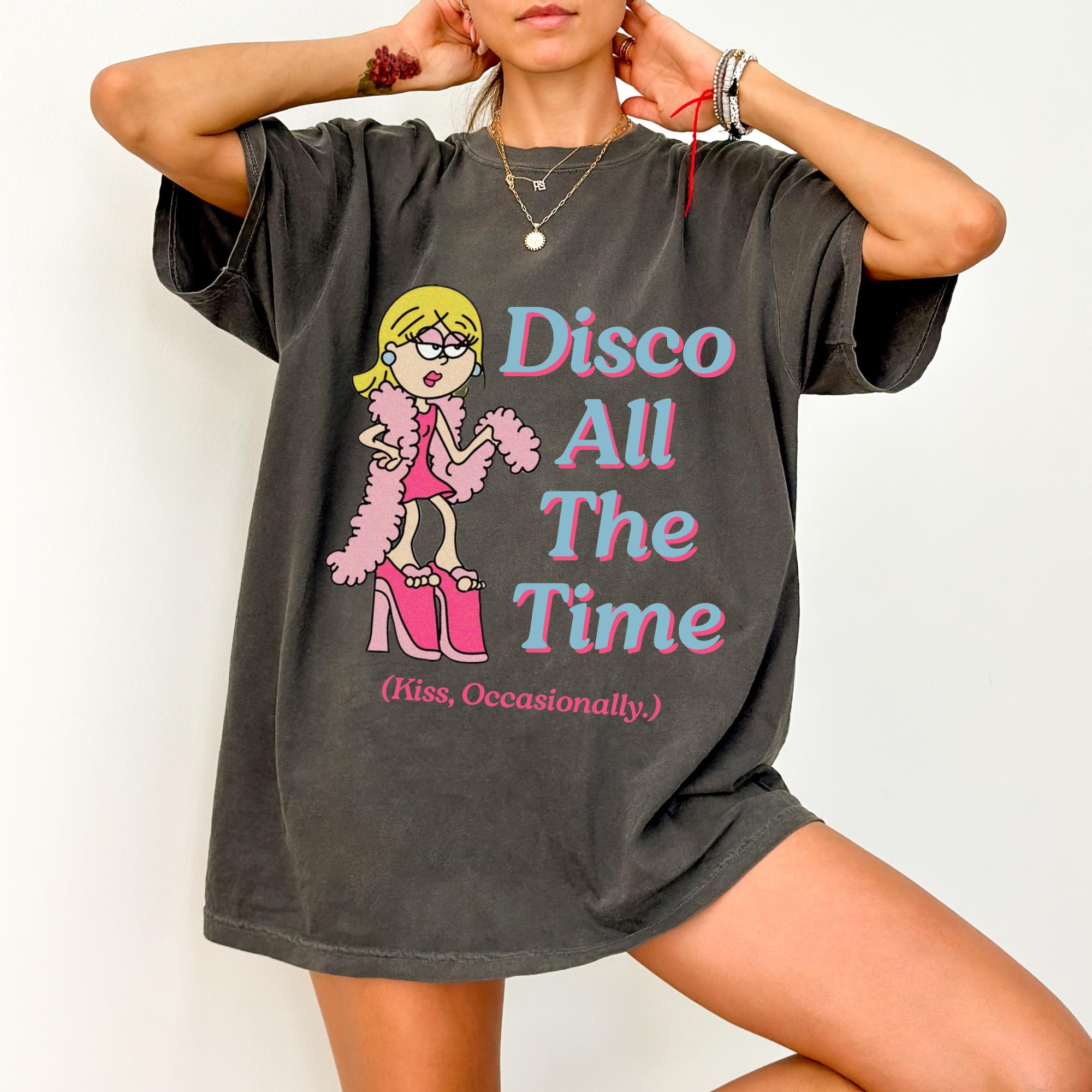 disco all the time tee