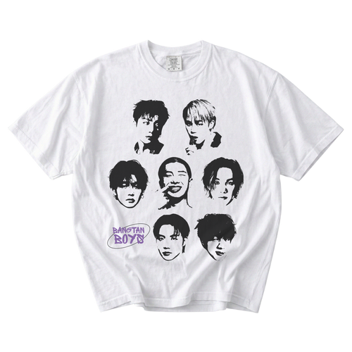 bts portrait tee