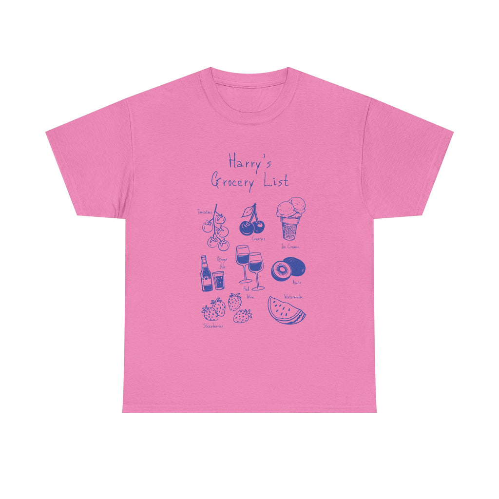 harrys grocery list tee