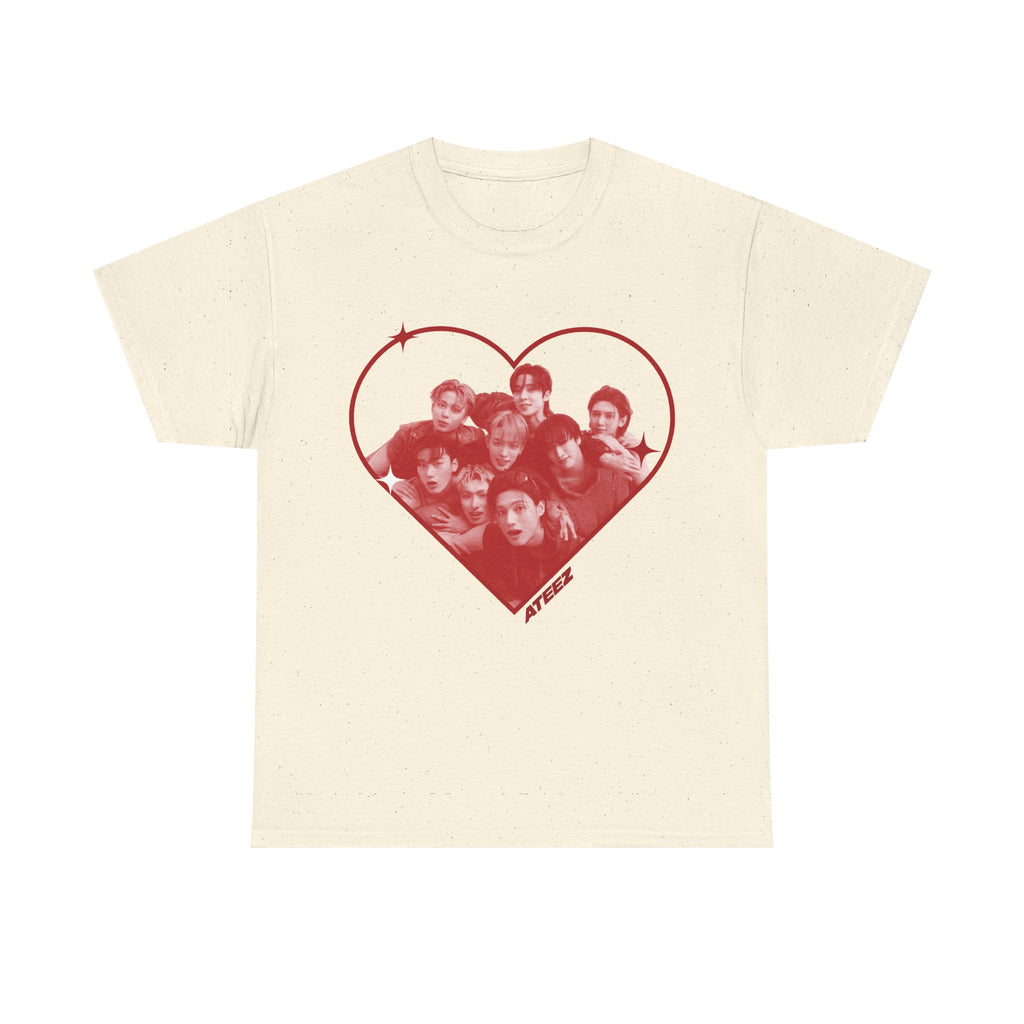 ateez heart tee