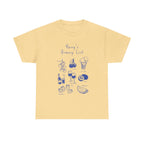 harrys grocery list tee